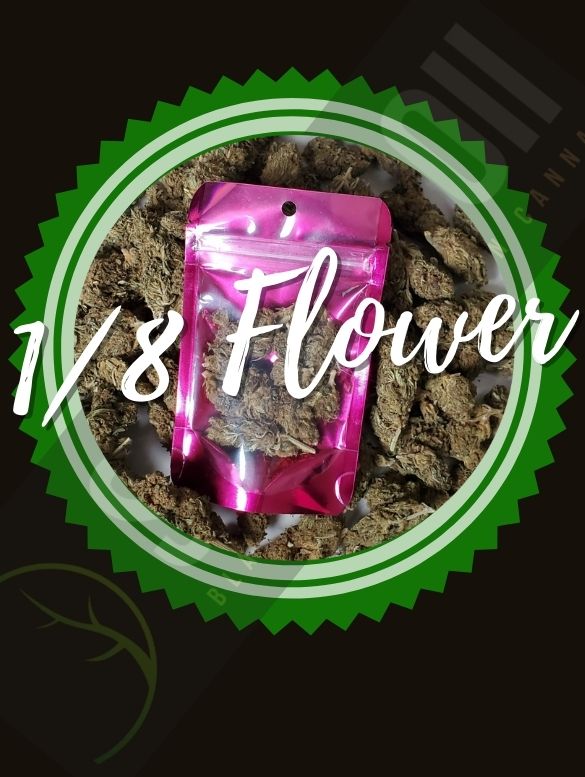 1/8 Oz Of Hemp Flowers - FREE SAMPLE  express shipping & handling $25